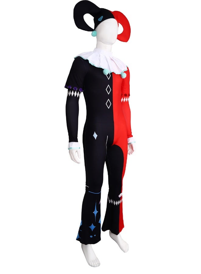 Eggie Party Escape From The Terrifying Night - The Ghostly Clown Aba's Cosplay Costume - Image 2