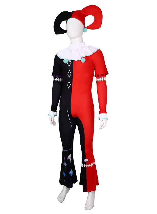 Eggie Party Escape From The Terrifying Night - The Ghostly Clown Aba's Cosplay Costume - Image 5