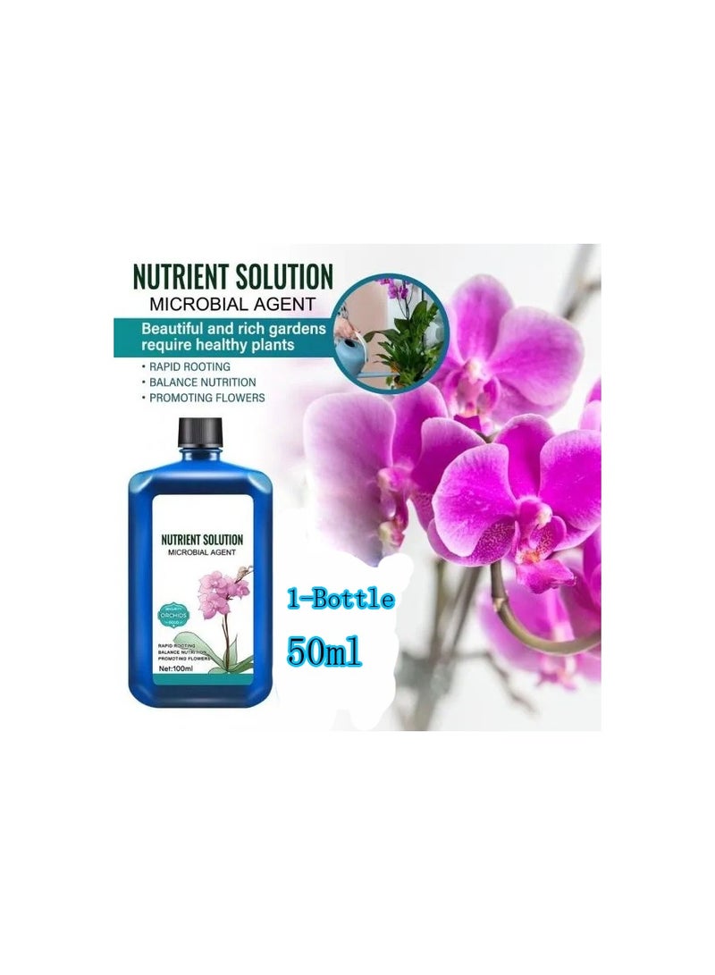 Generic 1-Bottle 50ml Orchids Plant Concentrated Nutrient Solution,Fast Rooting Plant Growth Enhancer  - Image 1