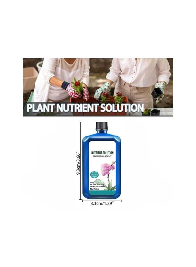 Generic 1-Bottle 50ml Orchids Plant Concentrated Nutrient Solution,Fast Rooting Plant Growth Enhancer  - Image 2