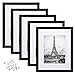 upsimples 12x16 Picture Frame Set of 5,Display Pictures 8.5x11 with Mat or 12x16 Without Mat,Wall Gallery Photo - Image 2