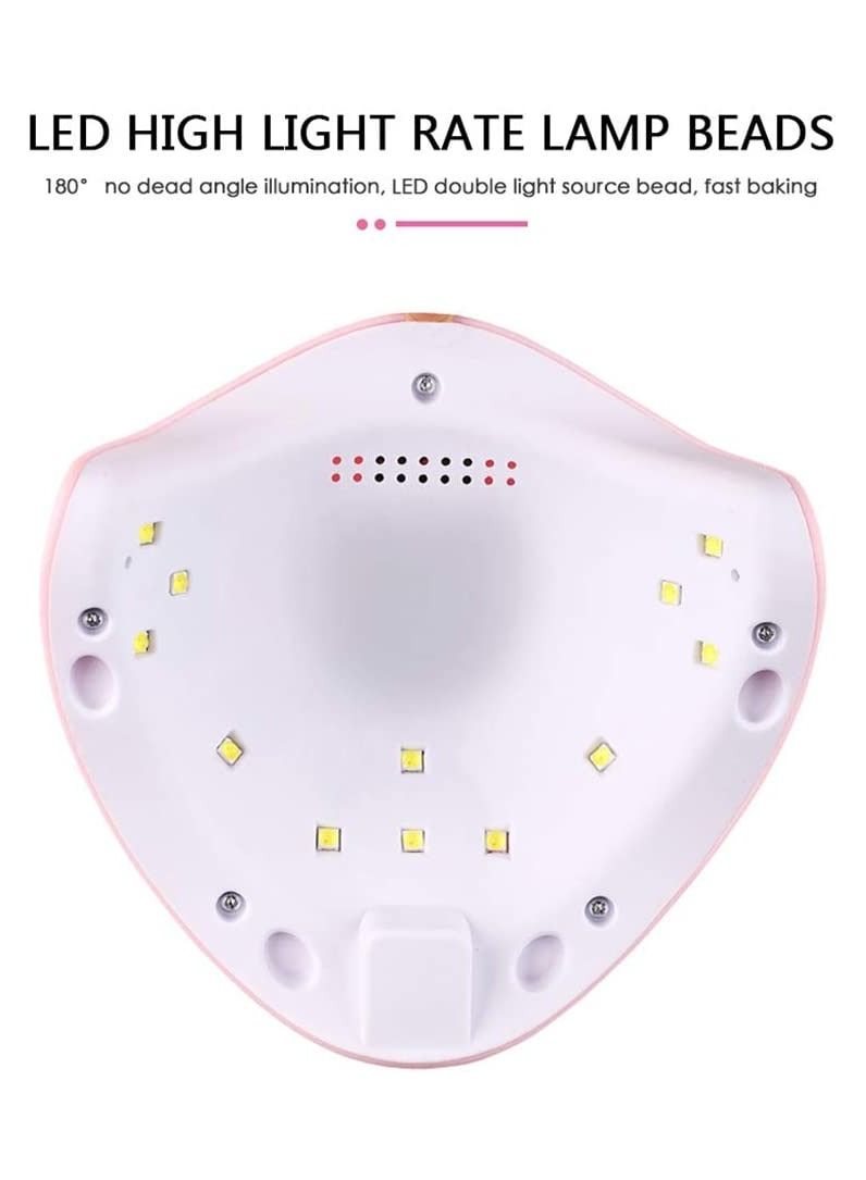 أوريتي UV LED نیل ڈرائر لیمپ انگلی کے ناخن Toenail جیل نیل پالش  - Image 3