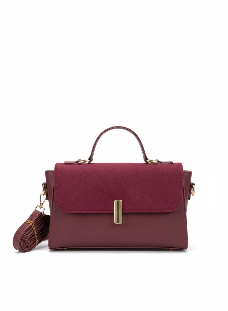 فيبراندا شنطة يد أنيقة تتميز بتصميم كلاسيكي يجمع بين الفخامة والعملية - Image 1