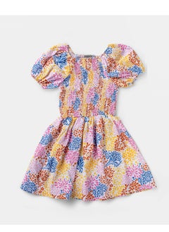 Girls Dress Multicolour