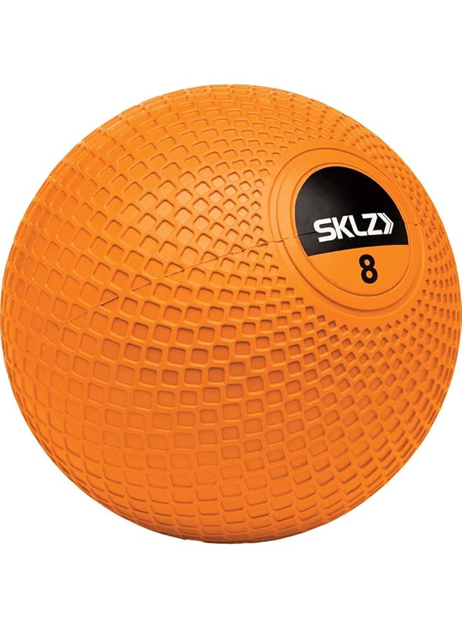 SKLZ Medicine Ball Weighted Training/Slam Ball 3.6 Kg Orange - Image 2