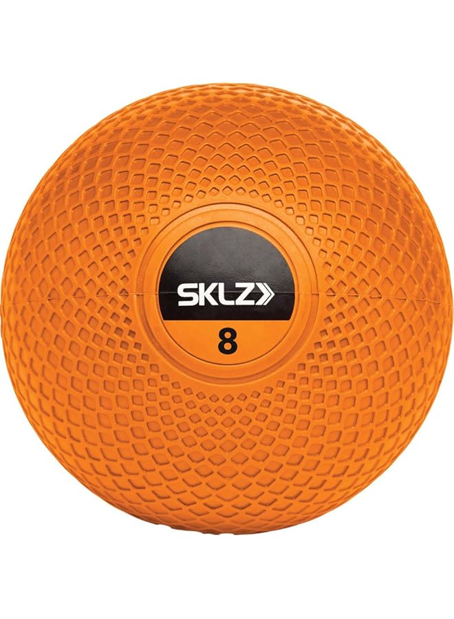 SKLZ Medicine Ball Weighted Training/Slam Ball 3.6 Kg Orange - Image 1