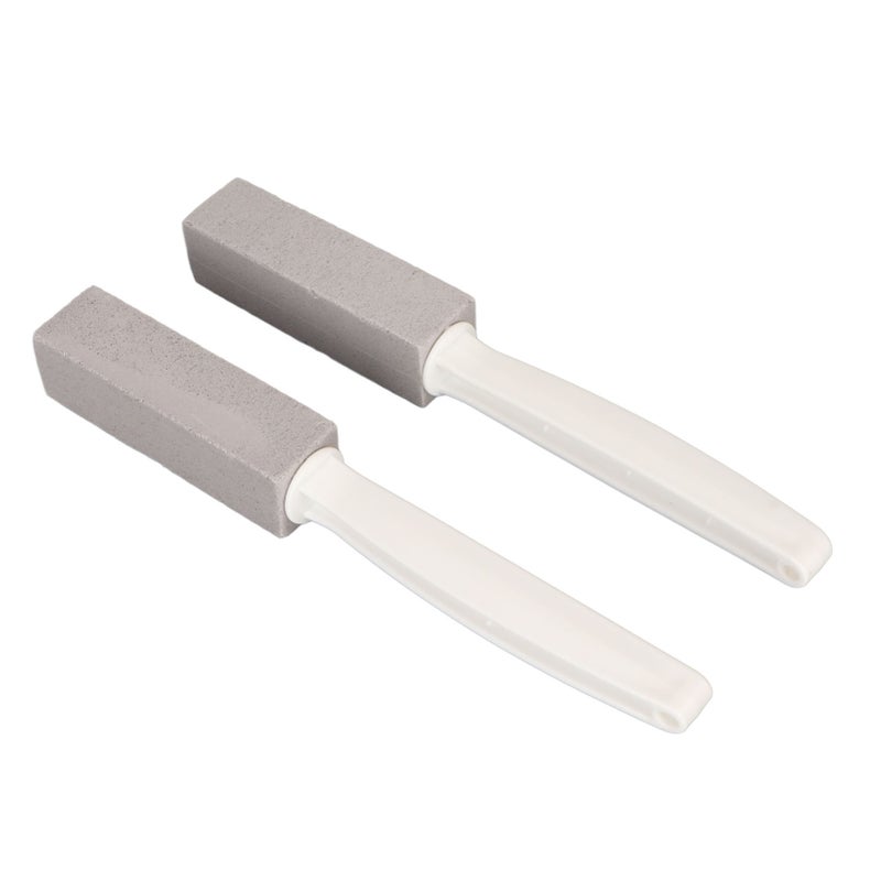 4pcs Pumice Stone Toilet Bowl Cleaner Multipurpose Pumice Stone Cleaning Brush with Long Handle for Cleaning Toilet Bathroom Kitchen Sink Grill - Image 2