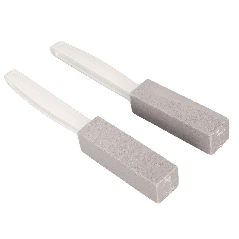 4pcs Pumice Stone Toilet Bowl Cleaner Multipurpose Pumice Stone Cleaning Brush with Long Handle for Cleaning Toilet Bathroom Kitchen Sink Grill - Image 4