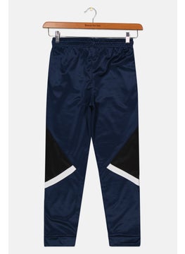 Body Glove Kids Boy Drawstring Brand Logo Jogger Pants, Navy  - Image 2