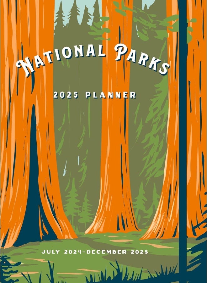 Rock Point National Parks 2025 Weekly Planner: July 2024 - December 2025 - Image 1