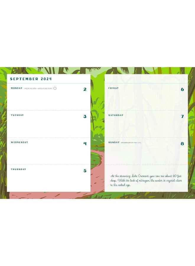Rock Point National Parks 2025 Weekly Planner: July 2024 - December 2025 - Image 5