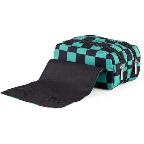 VEELAM Anime Pencil Case, Cute Kawaii Large Capacity Pencil Pouch Holder, Green - Image 4