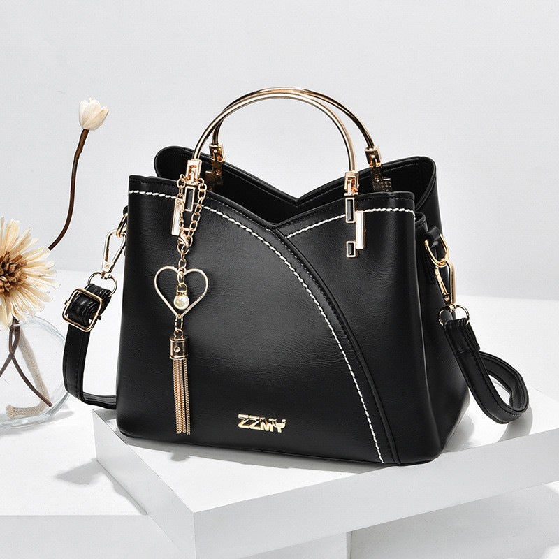 Women'S Bags Trendy Handbags Korean Style Contrast Color Large Capacity Fashionable Shoulder Crossbody Bag Dropshipping - Image 4