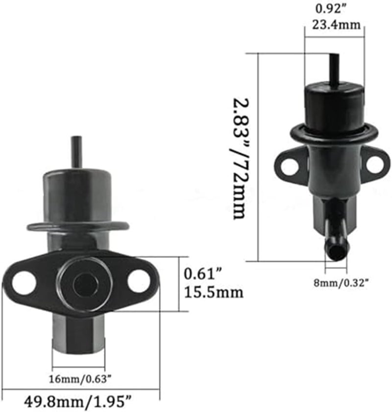 DEMULAX Fuel Pressure Regulator for Hyundai and Kia - Image 2