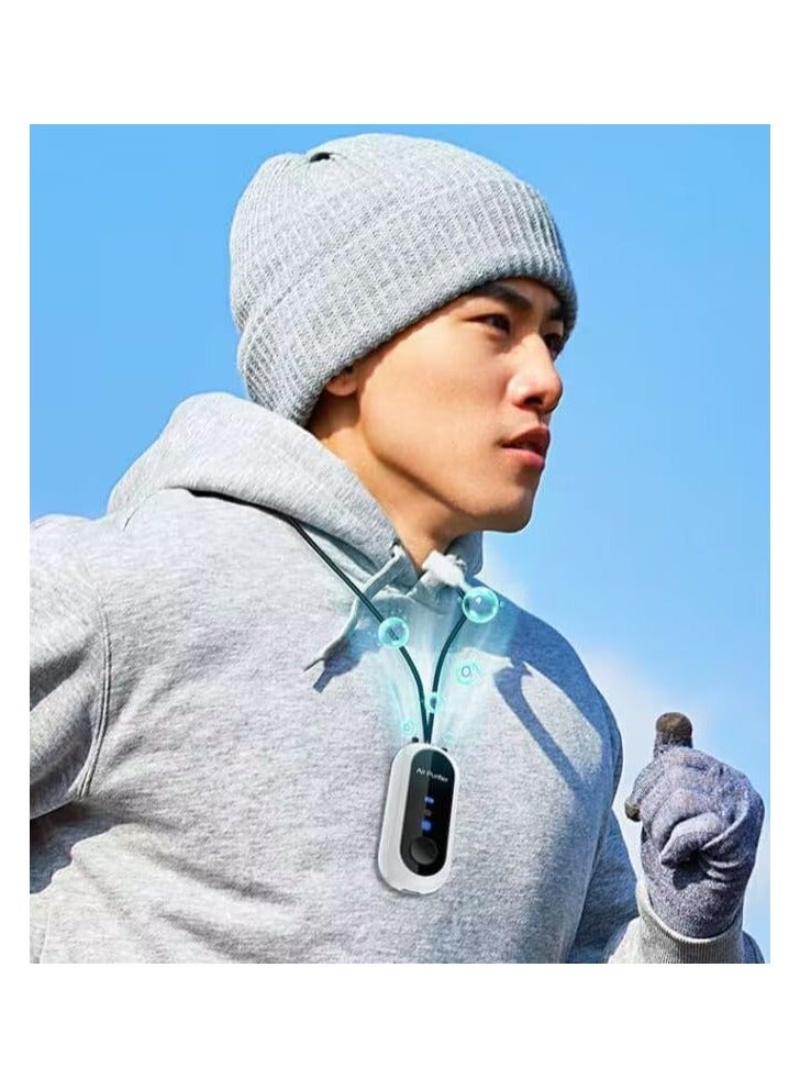 Portable Air Purifier Necklace - Rechargeable Mini Air Ionizer for Personal Use in Bedroom, Car, and Airplane, No Static Electricity, Wearable Design for Clean Air On-the-Go. - Image 5