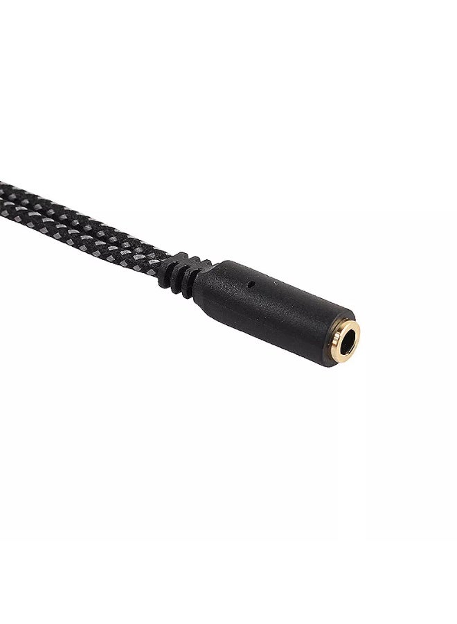 Generic AUX Y Audio Splitter 3.5mm 1 female to 2 male Headphone and Microphone  - Image 4
