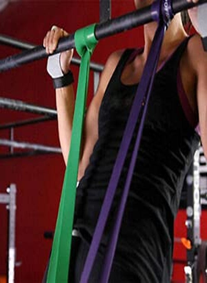 TTCZ Pull Up Assist Bands| Resistance Bands Workout Bands Loop| Heavy Duty for Assisting Body Workout Cross Fit Fitness Stretch| Different Color and Resistance Level (Purple: 40-90 lbs) - Image 3