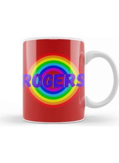 Baskı Dükkanı Print Shop Mr Fred Rogers Quotes Vintage Retro Style Art Mug Porcelain 