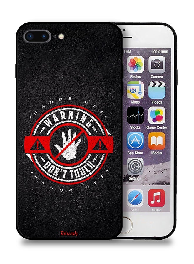 Tolwak Apple iPhone 8 Plus Protective Case Warning Do Not Touch - Image 1