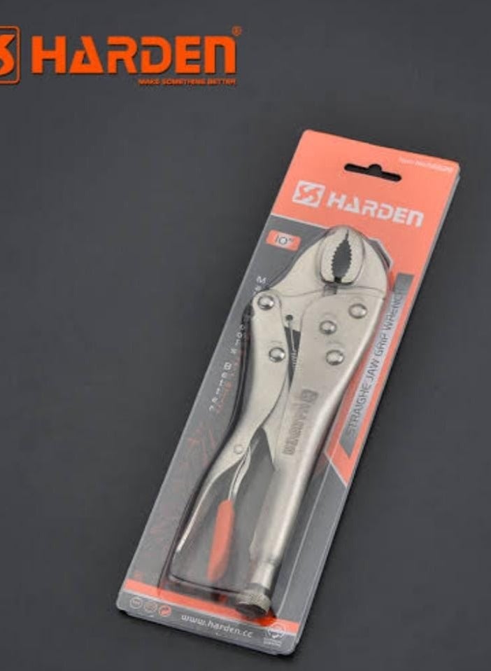 Harden Curved Jaw Lock Plier Heavy Duty10" - Image 2