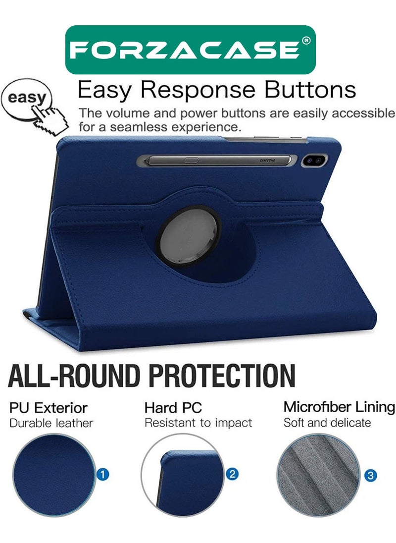 Forzacase - Samsung Galaxy Tab S9 Fe Plus 12.4'' 360 Degree Rotating Stand Case Compatible with X610 - FC012 - Image 1