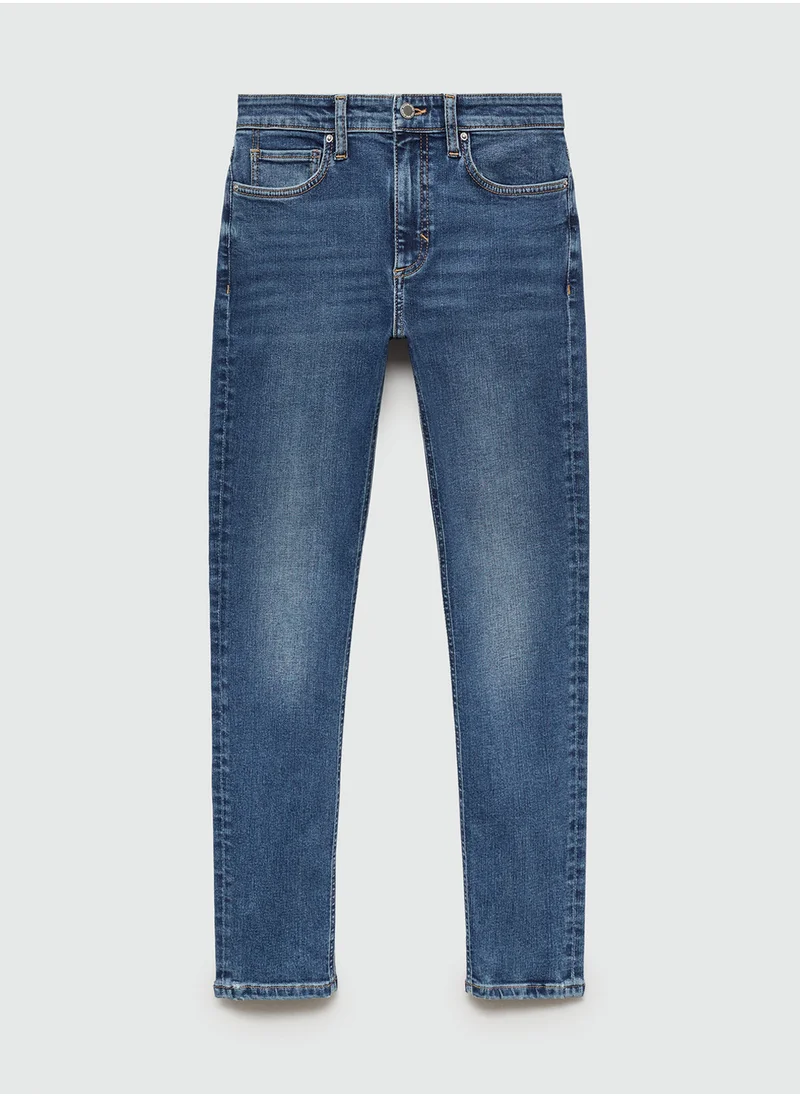 مانجو Newisa Medium-Rise Skinny Jeans