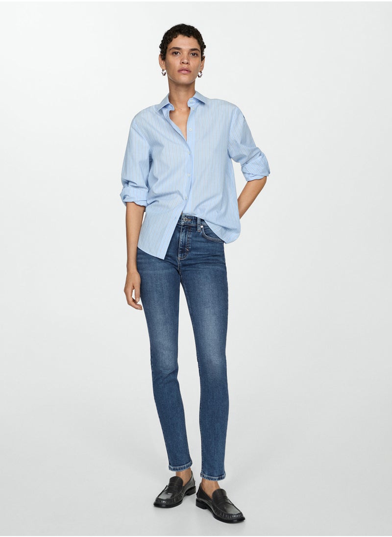 MANGO Newisa Medium-Rise Skinny Jeans  - Image 4
