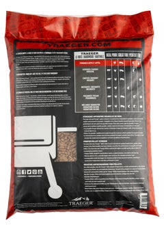 TRAEGER Apple Wood Fired Flavor 100% All-Natural Wood Pellets For Pellet Grills, Bbq, Bake, Roast, And Grill, 20Lb Bag  - Image 2