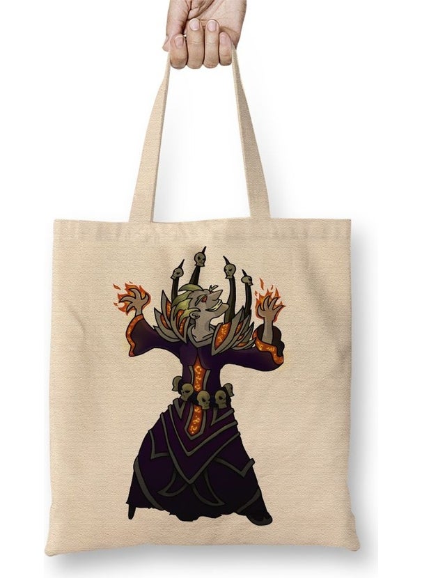 Print Shop Warlock Junkrat Tote Bag Long Handle