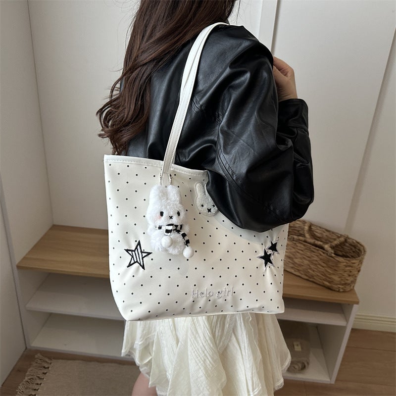 Women's Polka Dot Shoulder Bag - Image 2