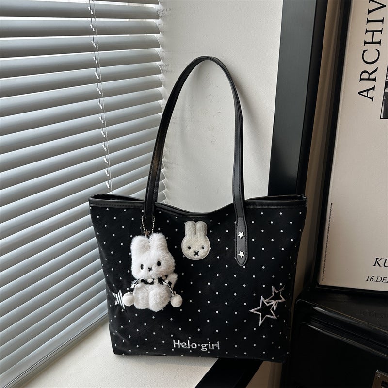 Women's Polka Dot Shoulder Bag - Image 1