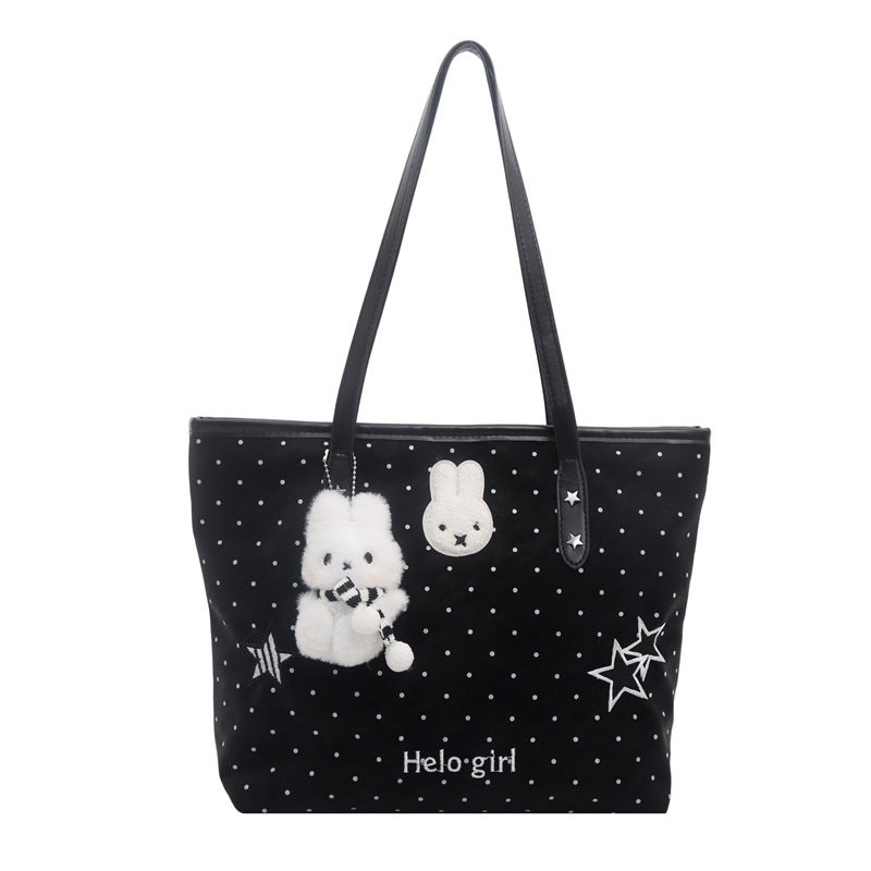 Women's Polka Dot Shoulder Bag - Image 5