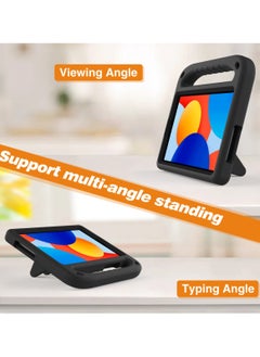 Best Choice Products For Redmi Pad SE 8.7 Case,Lightweight Kids Friendly Shockproof Handle Stand Case with Kickstand & Pencil Stylus Holder for Xiaomi Redmi Pad SE 8.7 Inch,Black  - Image 2