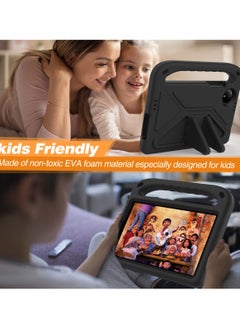 Best Choice Products For Redmi Pad SE 8.7 Case,Lightweight Kids Friendly Shockproof Handle Stand Case with Kickstand & Pencil Stylus Holder for Xiaomi Redmi Pad SE 8.7 Inch,Black  - Image 3