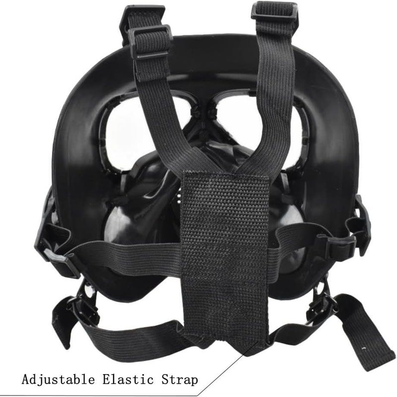 JFFCESTORE Airsoft Tactical Protective Mask M88 Helmet Full Face Eye Protection Skull CS Mask Adjustable Strap One Size fits All Airsoft BB Gun CS Game Party - Image 4
