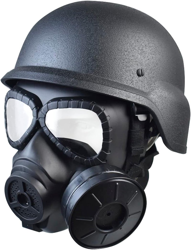 JFFCESTORE Airsoft Tactical Protective Mask M88 Helmet Full Face Eye Protection Skull CS Mask Adjustable Strap One Size fits All Airsoft BB Gun CS Game Party - Image 2
