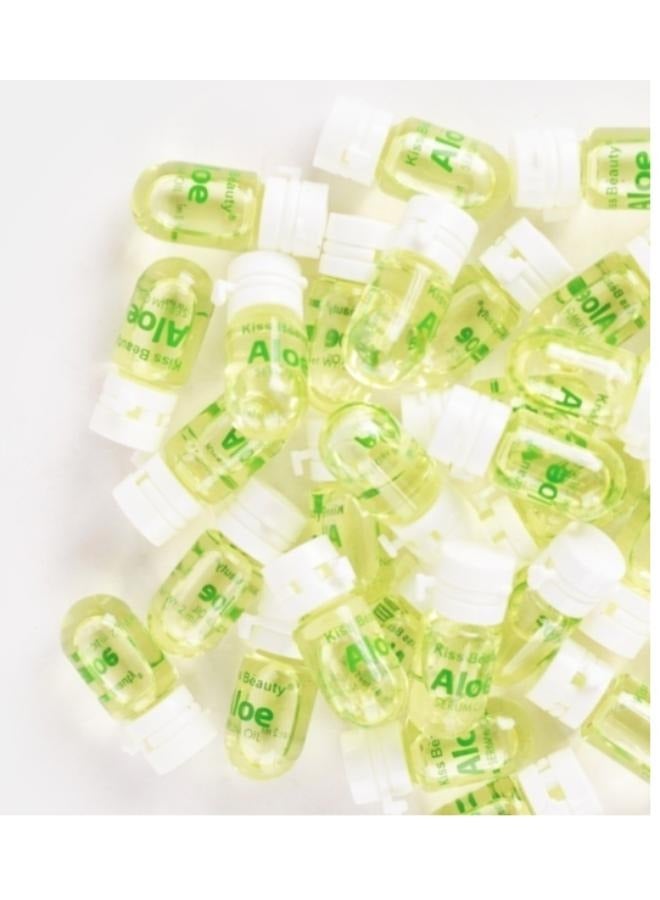 Kiss Beauty Kiss Beauty Aloe Vera Facial Serum in Aloe Vera Serum Oil Capsules 30 x 2ml - Image 5