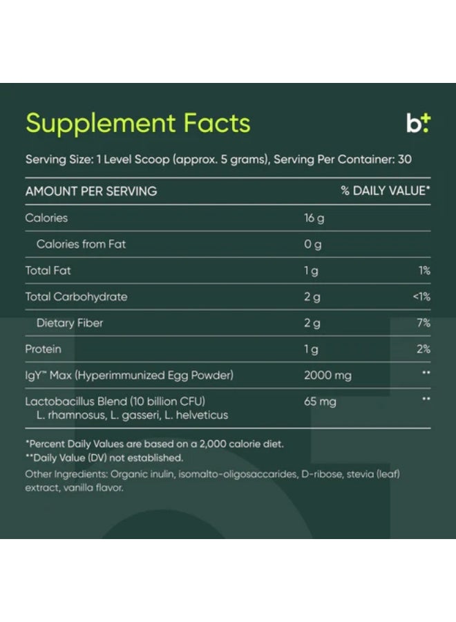 BiOptimizers BIOME BREAKTHROUGH 150 GRAM - CHOCOLATE - Image 2