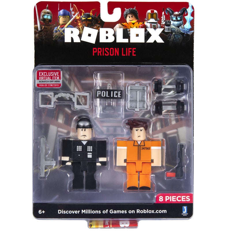 Roblox Action Collection  Prison Life Game Pack Includes Exclusive Virtual Item - Image 3