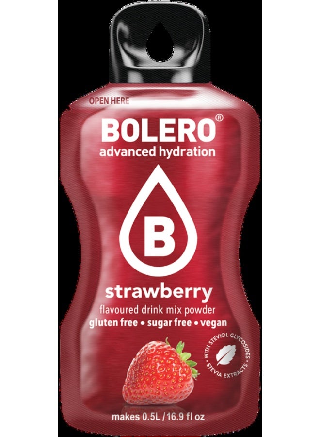 بوليرو منكهات الماء بوليرو - نكهة الفراولة (12*3 جرام) - Image 2