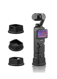 Silicone Anti-Slip Mounting Base Bracket Desktop Fixed Cradle Dock Compatible with DJI OSMO Pocket 3 Camera Adapter Accessories Parts Can Stand Charging Port for OSMO Pocket3