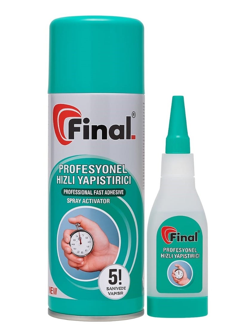 final 400ml Multipurpose Adhesive Spray with Hardener - Image 1