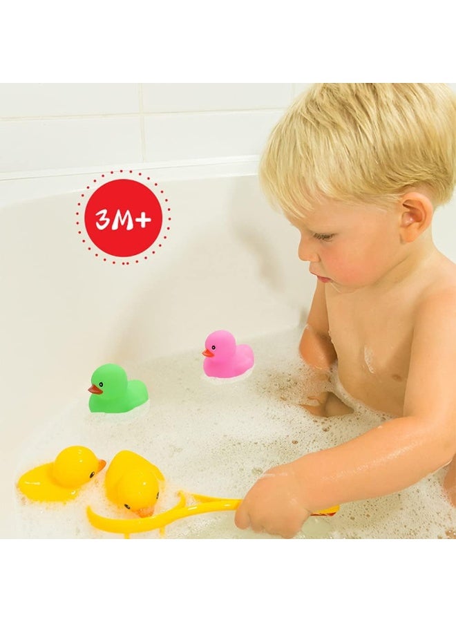 50 PCS Bath Duck Toys Colorful Mini Rubber Ducks Squeak and Float Duckies Baby Shower Toy Party Decoration for Toddlers Boys Girls - Image 2