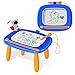 Kikidex Toddlers Toys Age 13 Magnetic Drawing Board Toddler Girl Toys for 12 Year Old Doodle Board Pad Learning and Educational Toys for 1 2 3 Year Old Baby Kids Birthday Gift Dark Blue - Image 4