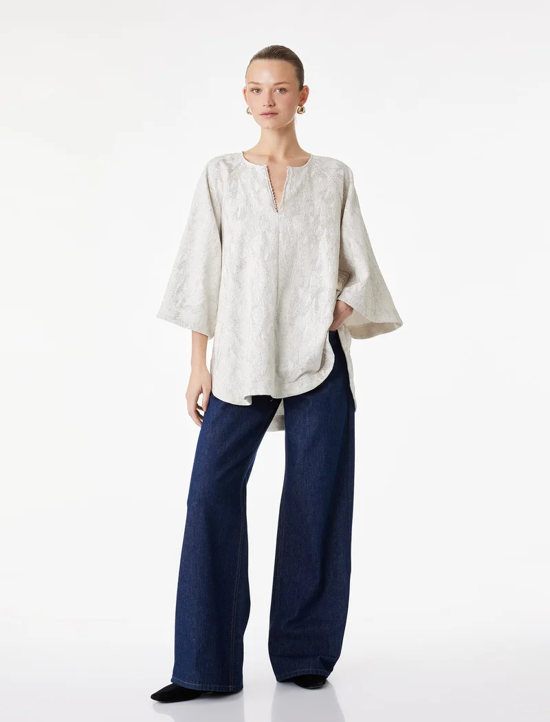 Koton Patterned Gleamy Tunic