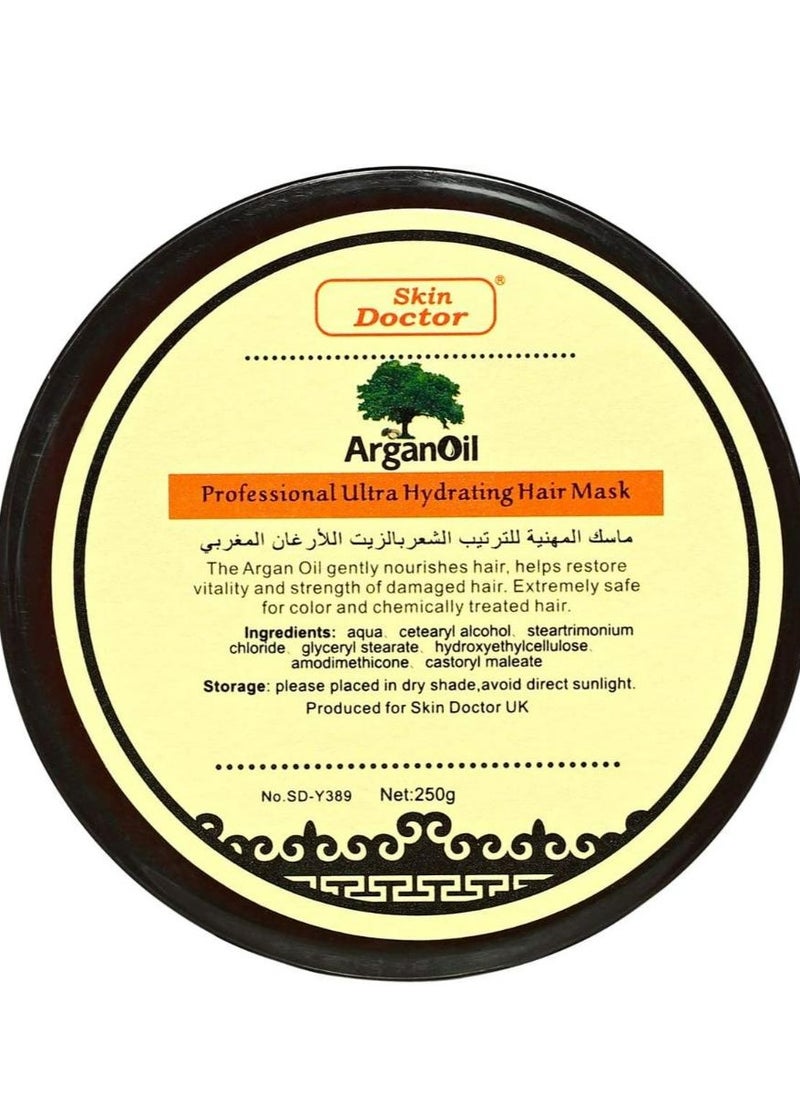 Skin Doctor Argan Oil Ultra Hydrating Hair Mask, 250g  - Image 2