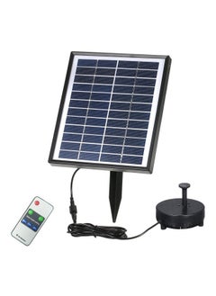 Y&D Solar Powered LED Fountain Water Pump Black/White/Grey Panel (22x19), (7.5 x4x6)centimeter  - Image 1