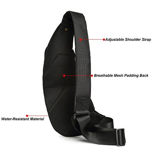NICGID Sling Bag Chest Shoulder Backpack Crossbody Bags Casual Daypack for Men Women - Image 4