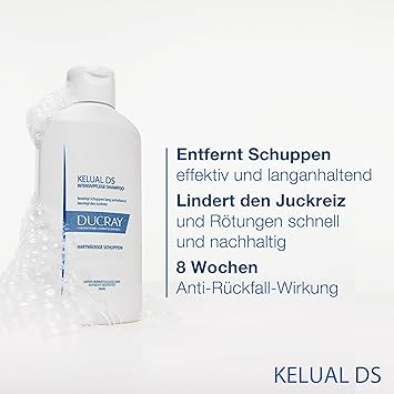 Ducray Ducray Kelual DS AntiDandruff Treatment Shampoo 100ml - Image 2