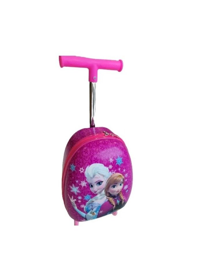 Generic - Kids Luggage Scooter Suitcase 3 Wheels Kick Scooter Luggage for Kids, Toddlers Girls & Boys, LED Flashing Wheels - Image 1